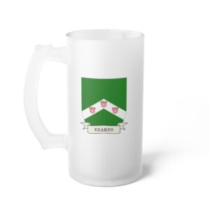 Kearns Family Coat of Arms Beer Mug