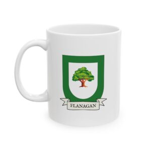 Flanagan Family Coat of Arms Coffee Mug