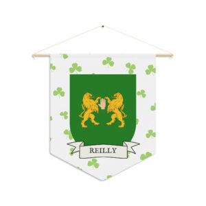 Reilly Family Coat of Arms Indoor Pennant