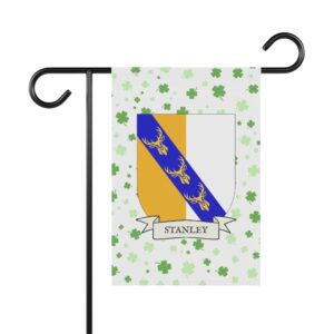 Stanley Coat of Arms Garden Banner