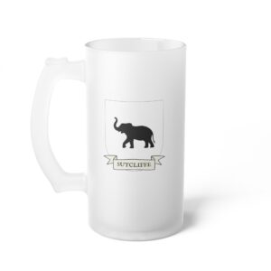 Sutcliffe Family Coat of Arms Beer Mug