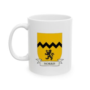 Morris Family Coat of Arms Coffee Mug