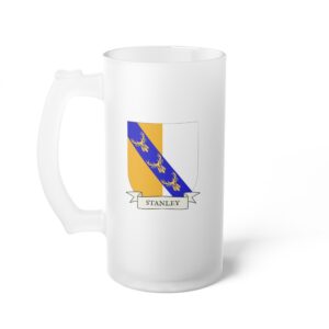 Stanley Family Coat of Arms Beer Mug
