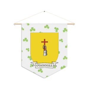 O'Donnell Family Coat of Arms Indoor Pennant