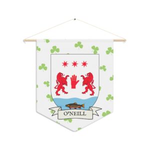 O'Neill Family Coat of Arms Indoor Pennant
