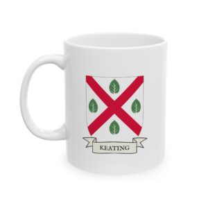 Keating Family Coat of Arms Coffee Mug