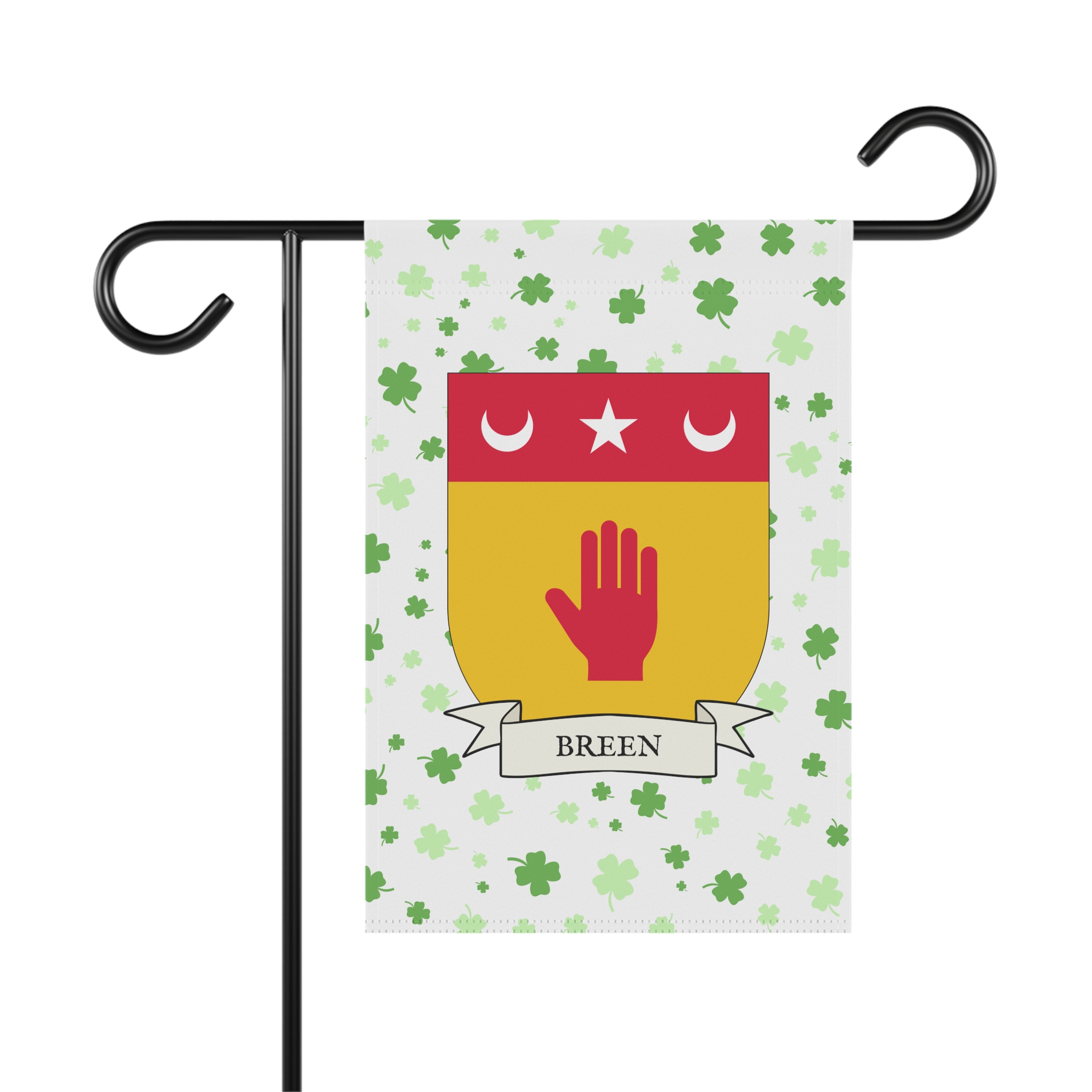 Breen Family Coat of Arms Garden Banner