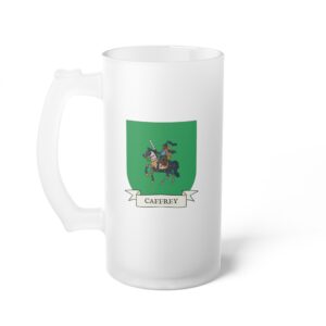 Caffrey Family Coat of Arms Beer Mug