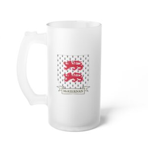 McKiernan Family Coat of Arms Beer Mug