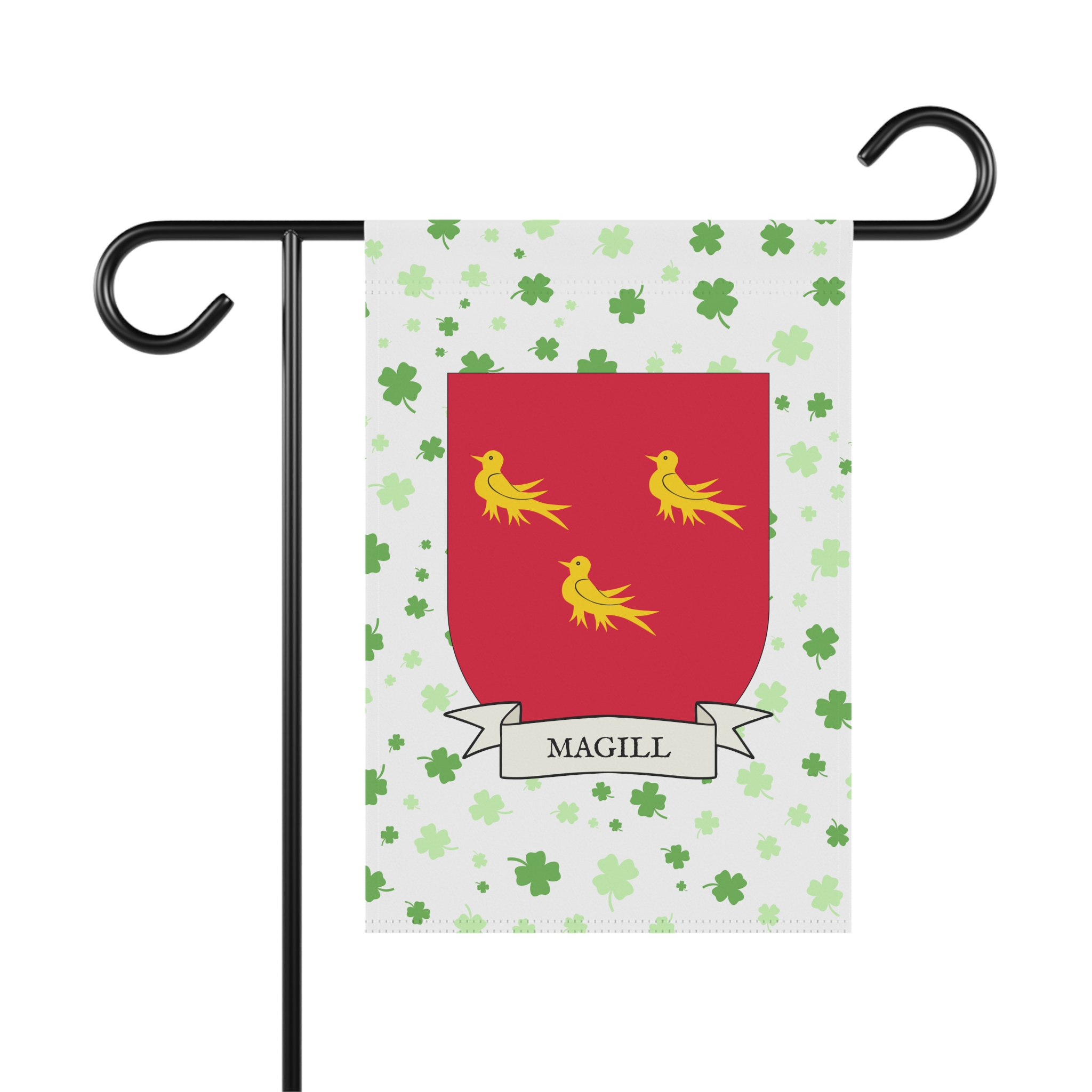 Magill Family Coat of Arms Garden Banner
