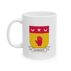 McBreen Family Coat of Arms Coffee Mug