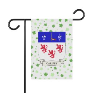 Carney Family Coat of Arms Garden Banner