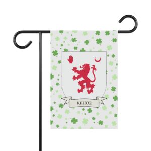 Kehoe Family Coat of Arms Garden Banner