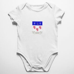 Carney coat of arms baby onesie