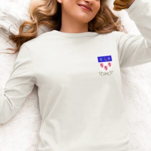Carney coat of arms long sleeve t shirt