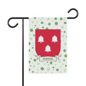Porter Family Coat of Arms Garden Banner