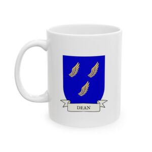Dean Family Coat of Arms Coffee Mug