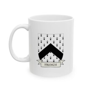 French Family Coat of Arms Coffee Mug