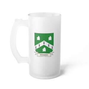 Wynne Family Coat of Arms Beer Mug