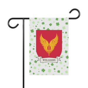 Williams Family Coat of Arms Garden Banner