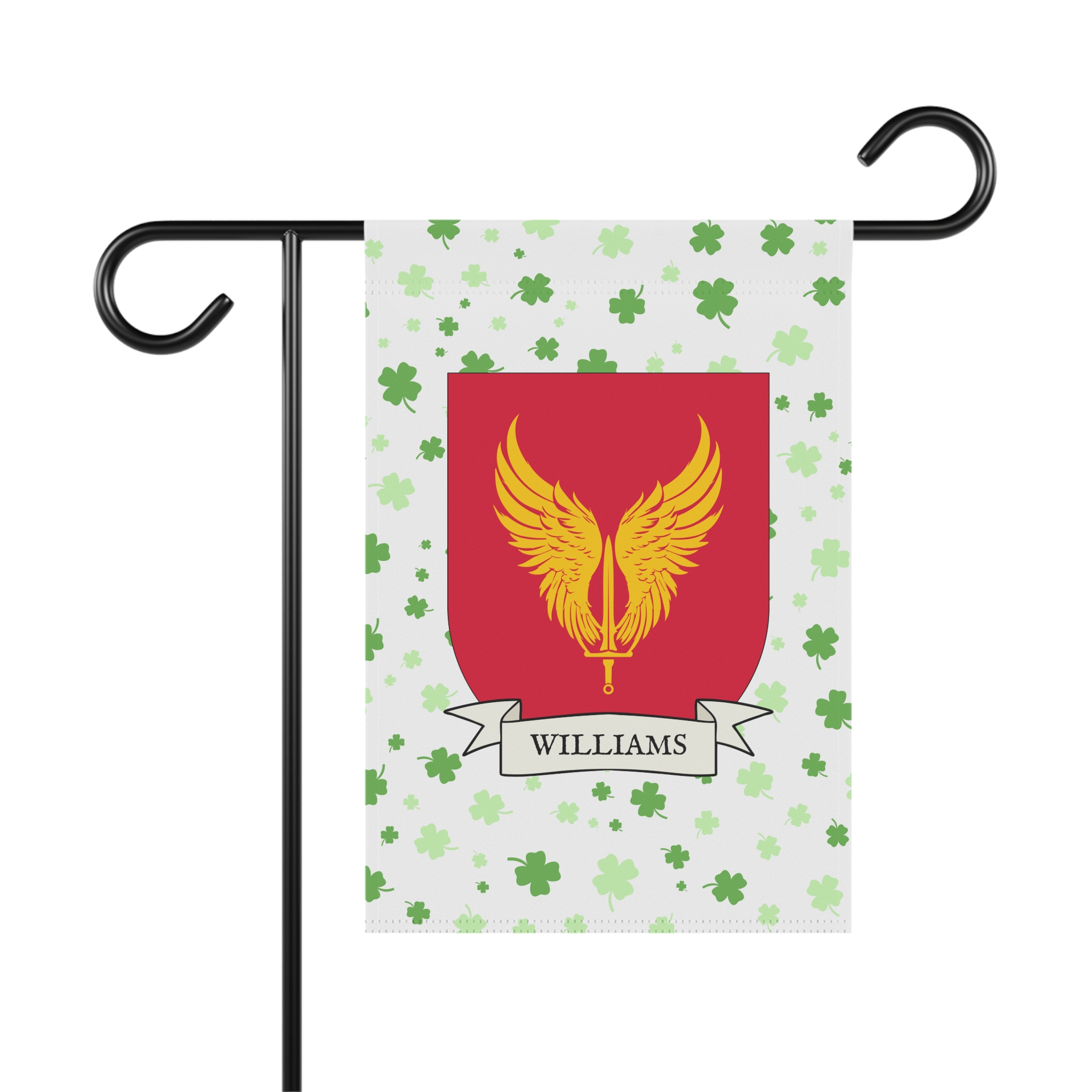 Williams Family Coat of Arms Garden Banner