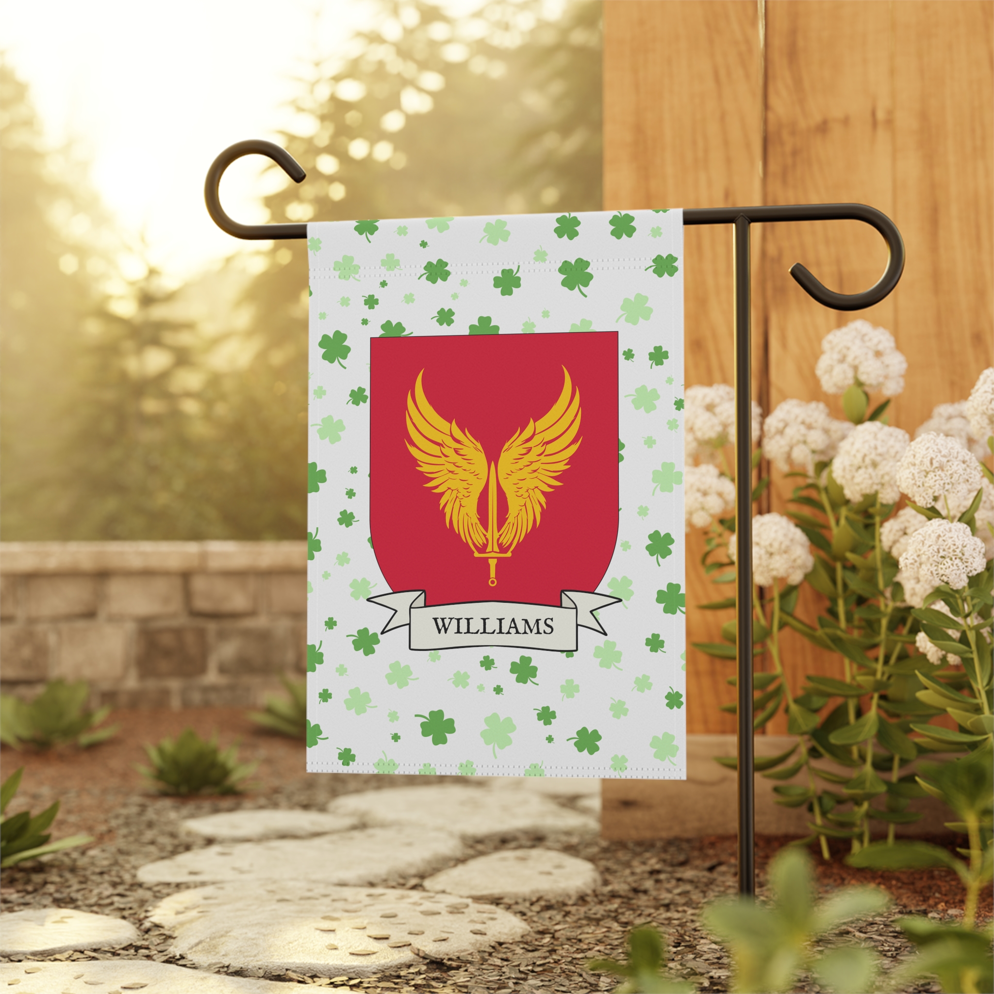 Williams Family Coat of Arms Garden Banner - Image 2