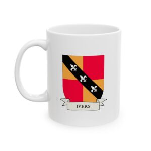 Ivers Family Coat of Arms Coffee Mug
