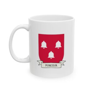 Porter Family Coat of Arms Coffee Mug