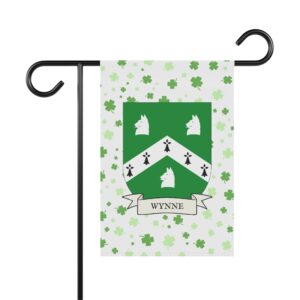 Wynne Family Coat of Arms Garden Banner