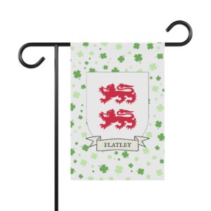 Flatley Family Coat of Arms Garden Banner