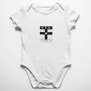 Wilde Coat of Arms Baby Onesie