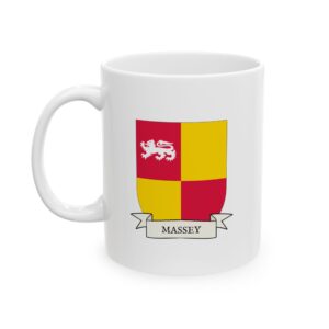 Massey Family Coat of Arms Coffee Mug