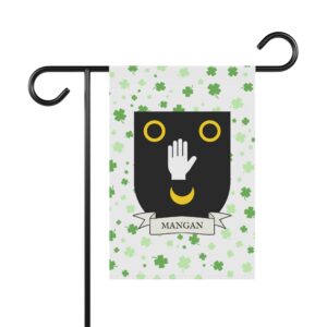 Mangan Family Coat of Arms Garden Banner