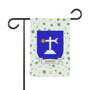 Martin Family Coat of Arms Garden Banner