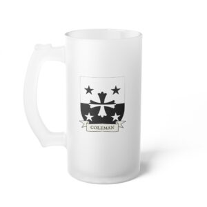 Coleman Family Coat of Arms Beer Mug