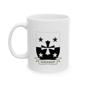 Coleman Family Coat of Arms Coffee Mug