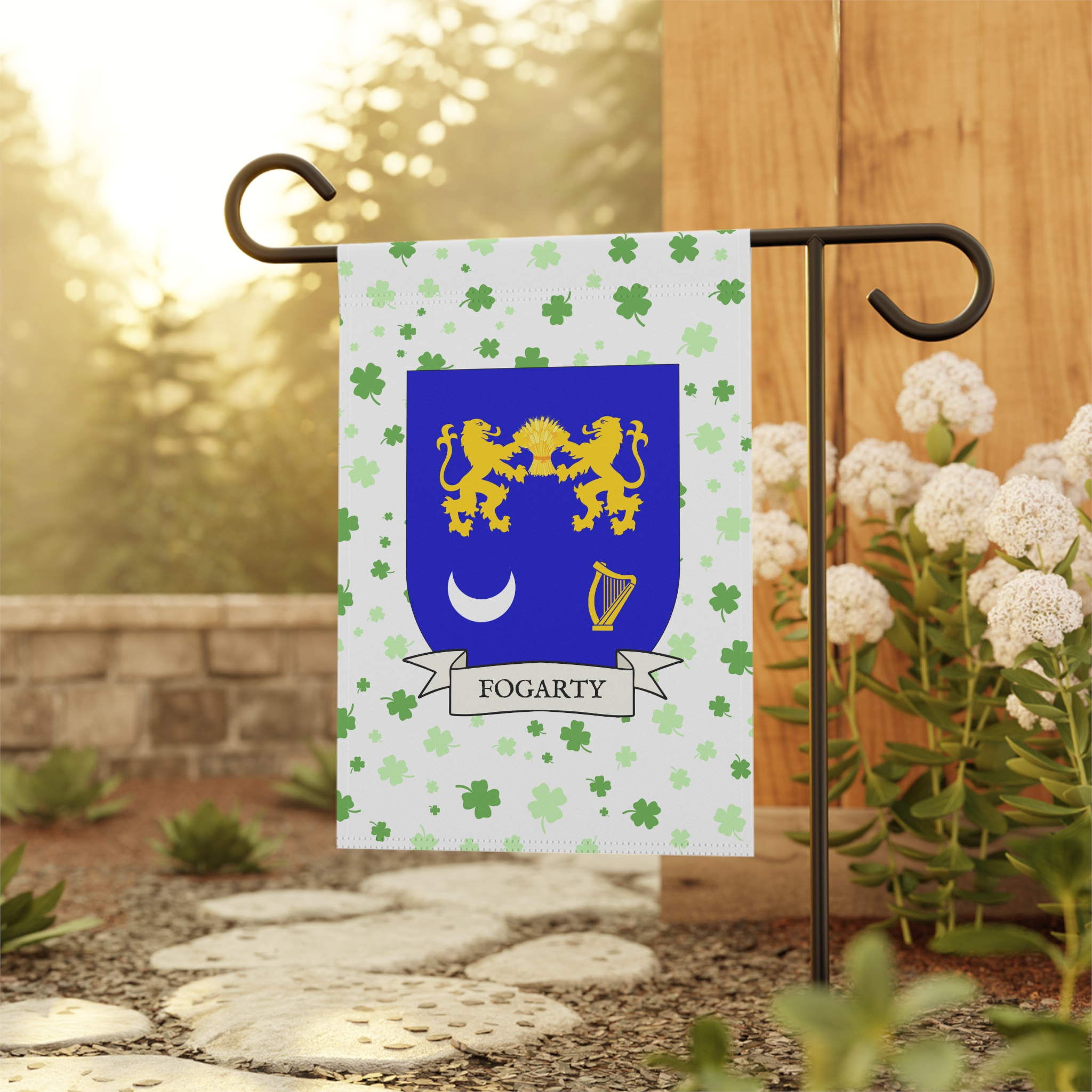 Fogarty Family Coat of Arms Garden Banner - Image 2