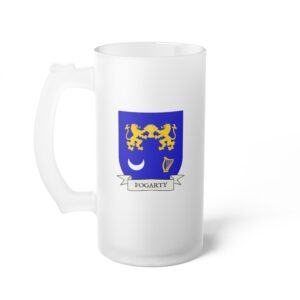 Fogarty Family Coat of Arms Beer Mug