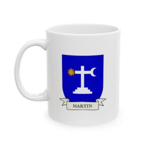 Martin Family Coat of Arms Coffee Mug