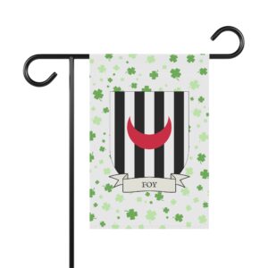 Foy Family Coat of Arms Garden Banner