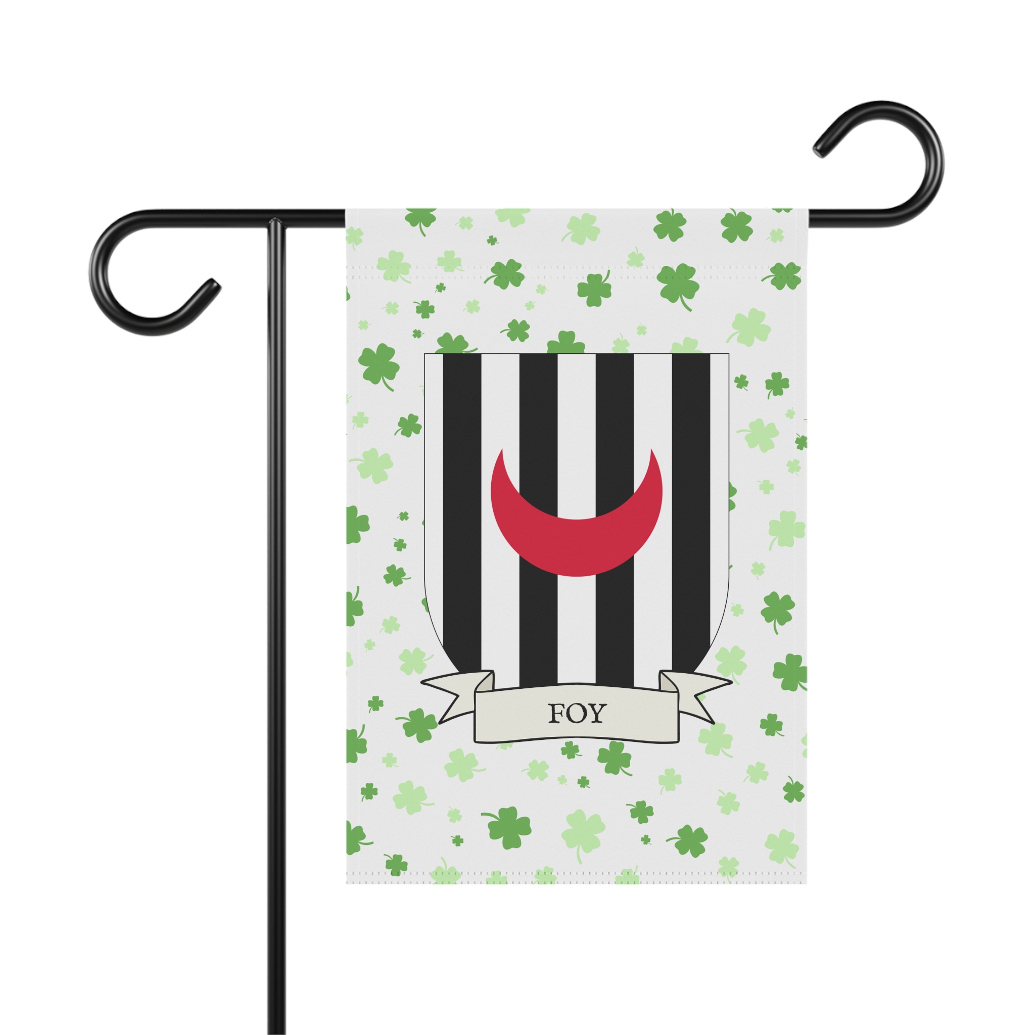 Foy Family Coat of Arms Garden Banner