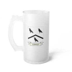 Kirwan Family Coat of Arms Beer Mug