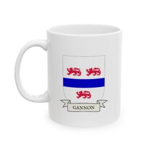 Gannon Family Coat of Arms Coffee Mug