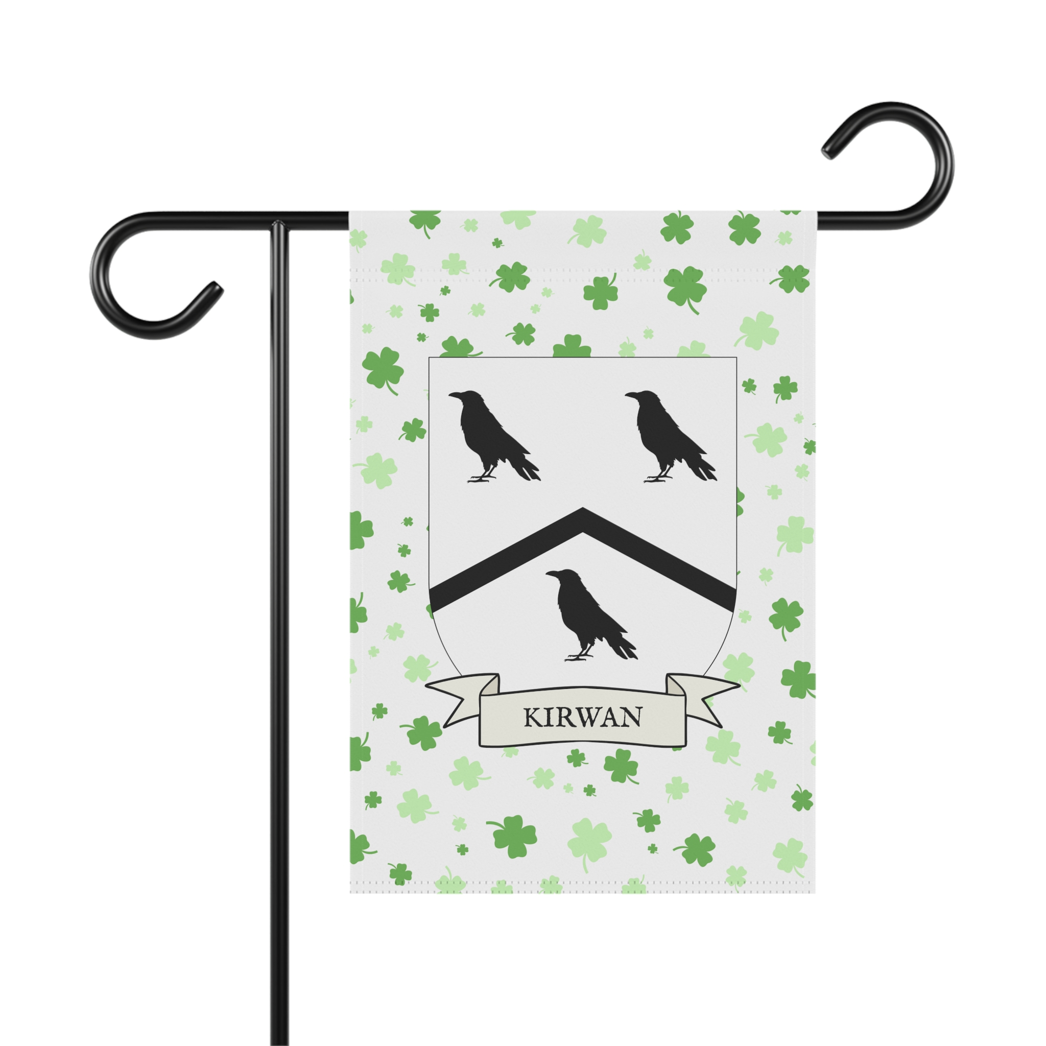 Kirwan Family Coat of Arms Garden Banner