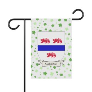Gannon Family Coat of Arms Garden Banner