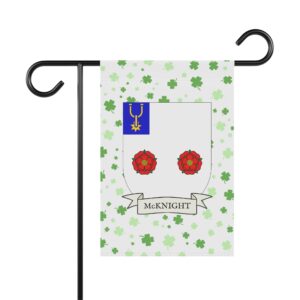 McKnight Family Coat of Arms Garden Banner
