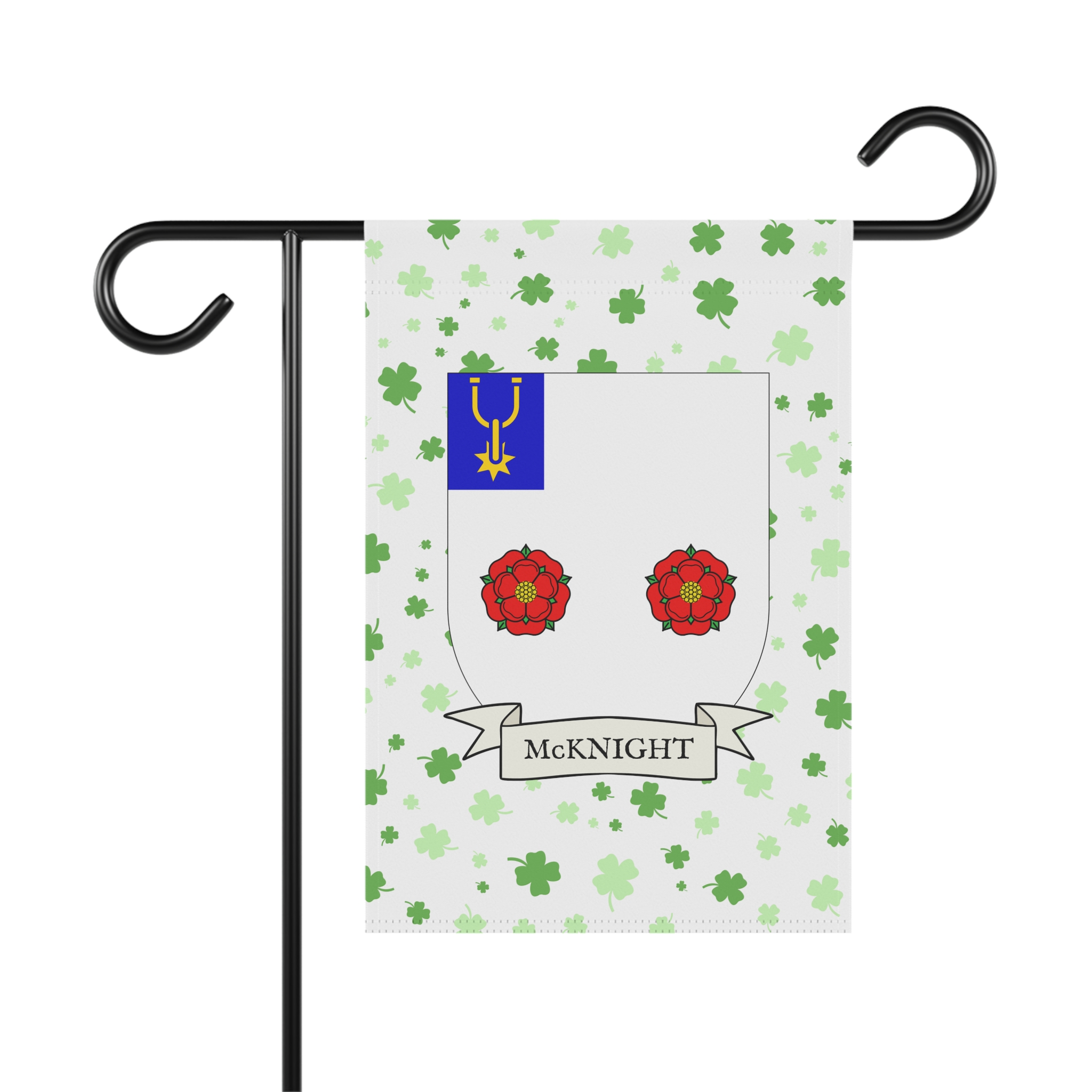 McKnight Family Coat of Arms Garden Banner