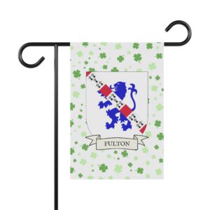 Fulton Family Coat of Arms Garden Banner