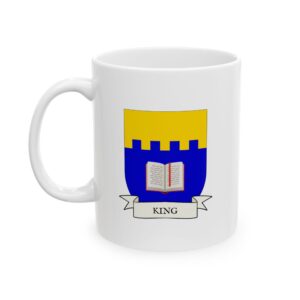 King Family Coat of Arms Coffee Mug