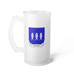 Gahan Family Coat of Arms Beer Mug